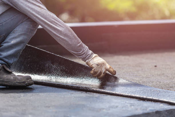 Professional Waterproofing technician working in Westover, AL